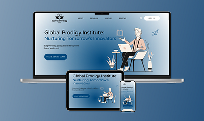 🚀 Global Prodigy Institute – Modern Educational Website UI/UX cleanui creativeui designinspiration digitallearning dribbbleshowcase edtechdesign educationalwebsite elearningplatform figmadesign flatdesign illustrationdesign landingpagedesign minimaldesign modernui productdesign responsivedesign typographydesign uiuxdesign userexperience webdesign