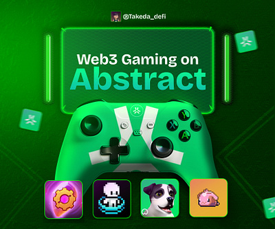 Abstract Gaming graphic design