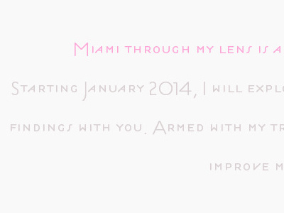 Miami through my lens estilo miami tumblr type typography