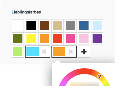 Lieblingsfarben