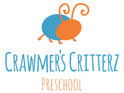 Crawmer's Critterz Preschool Logo daycare flat identity logo preschool