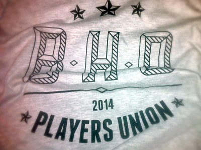 Banjo Hangout T-Shirt banjo grey shirt simple stars sullivan vintage