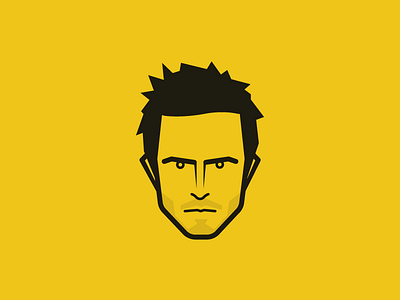 Pinkman breaking bad face illustration heisenberg icon face jess pinkman