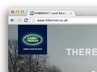 #Hibernot Site Launch cars flat gif grid hibernot land rover masonry snowflake winter