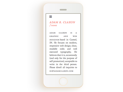 CSS iPhone css mockup web design