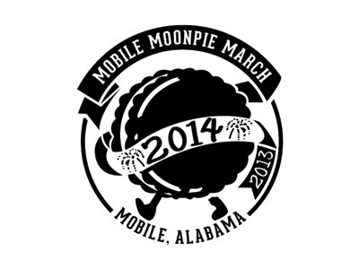 Moonpie March banner logo mobile moonpie parade