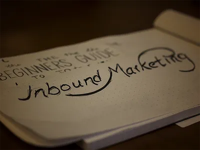 Beginners Guide to Inbound Marketing drawing ebook inbound marketing type typography