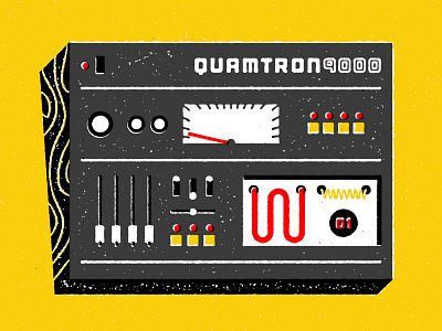 Quamtron9000 amp analog buttons device meter mixer router scale scientology texture thetons wifi