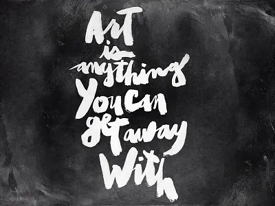 Andy Warhol andy warhol brush lettering brush script hand lettering lettering sumi sumi ink typography