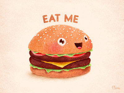 Burger bread burger cheese fastfood food hamburger meat smile tomato