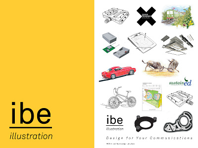 I Be Illustration Poster 2014 Sm illustration sketch technicalillustration user manual illustration