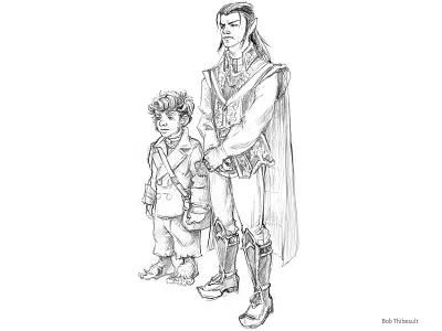 Elrond and Bilbo