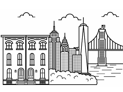 New York City Illustration design illustration new york city nyc