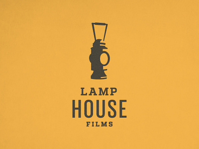 Lamp House Films Logo branding film icon identity illustration logo