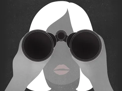 Looking Forward binoculars