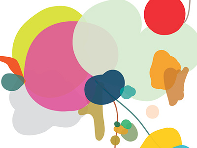Abstract Art abstract blobs color illustrator shapes