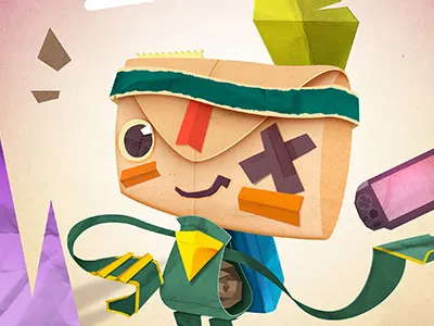 Tearaway iota paper tearaway