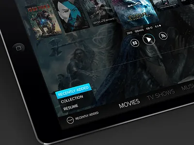 MediaBrowser for iPad app ipad mediabrowser