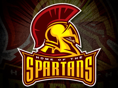 Spartans GRRRR aggressive branding football greek helmet mascot soccer spartan spartan mascot sports mascot trojan trojan mascot