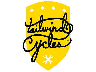 Tailwind Cycles 2 bicycle chicago color logo script shop