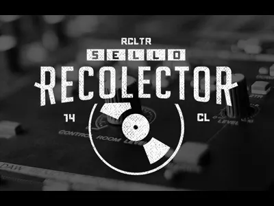 Recolector Propuesta logo rec record sello