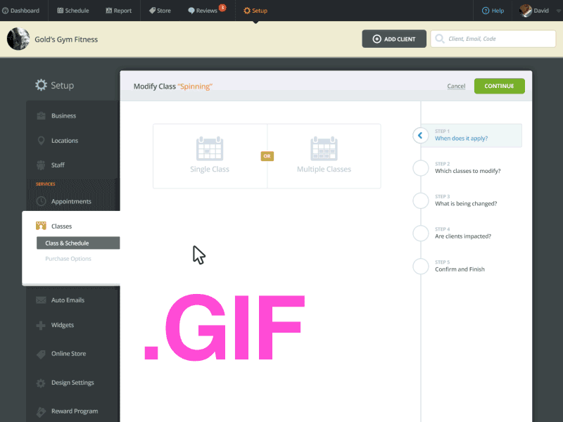 MB Modify [.GIF] backend change class edit gif modify process steps