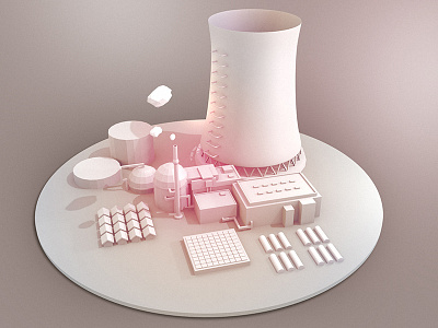 Factory factory illusrtation