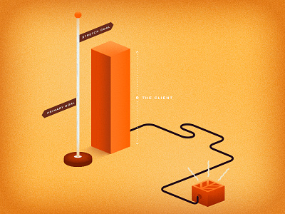 Goals action electricity flag goals illustration imm noise pole