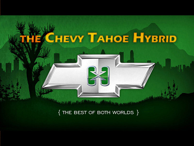 Chevy Tahoe Hybrid: The Best of Both Worlds chevy motion graphics scad storyboards tahoe