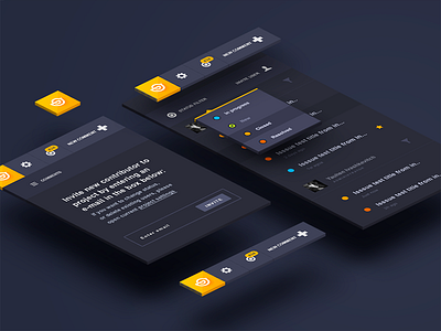 TrackDuck widget blue clean color css feedback flat html5 orange trackduck ui ux visual