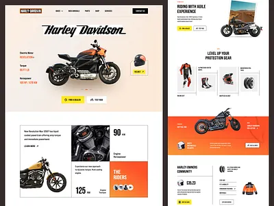 Electric Vehicle Website - Harley Davidson automobile automotive battery charging charging station ebike eco friendly vehicle electric car electric vehicle electricity electromobility ev ev charging futuristic design harley davidson bike landing page landingpage uiux design web design webdesign website design