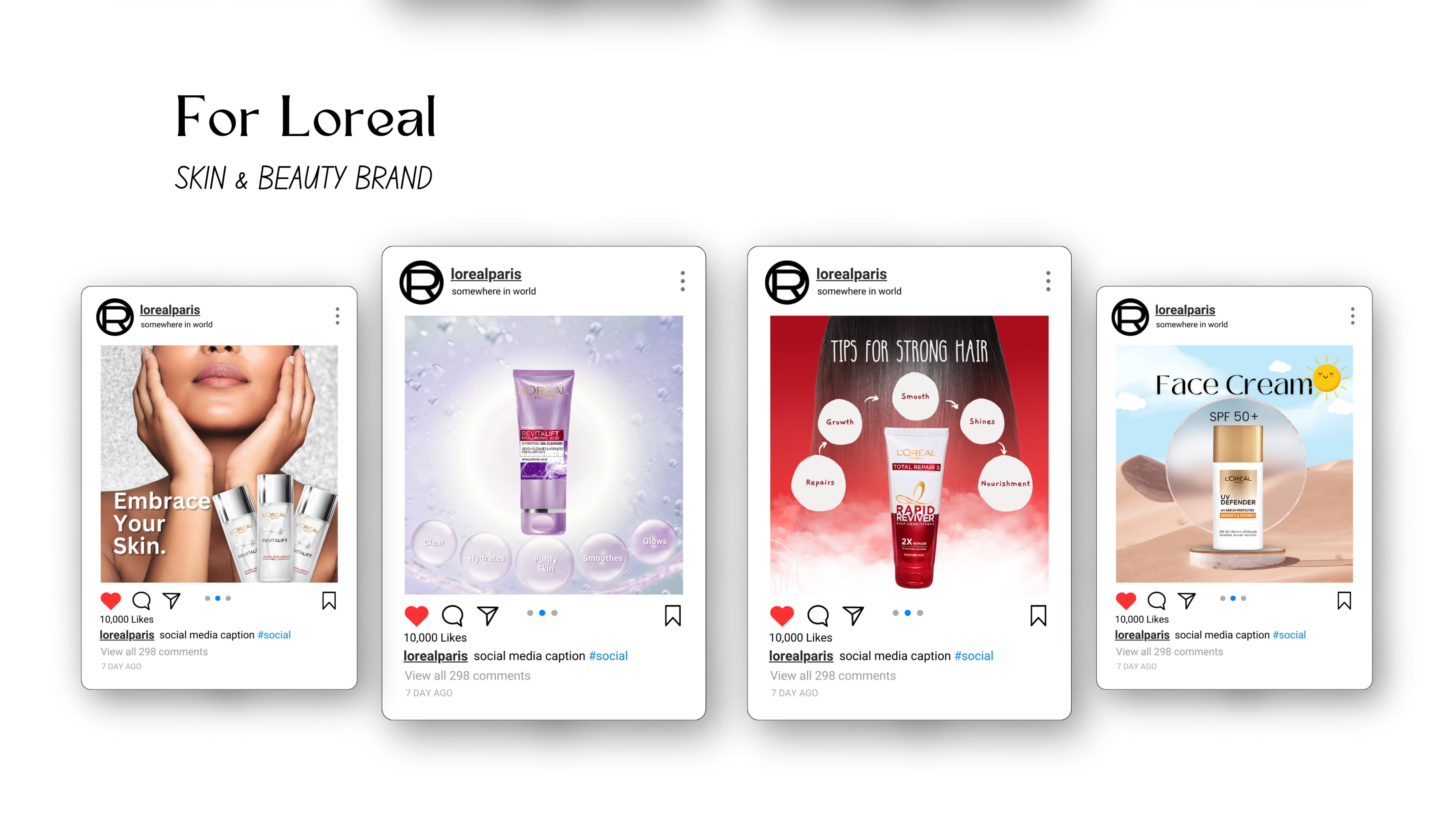 Example of Social Media Post Design