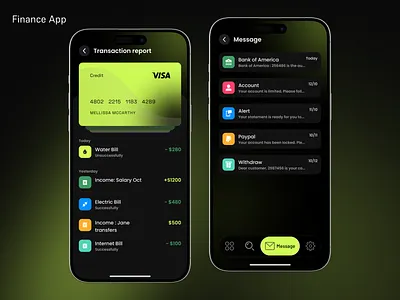 Personal Banking App app banking app digital wallet finance finance app fintech fintech app investment mobile app mobile app design mobile banking neobank payment ui ux ux design