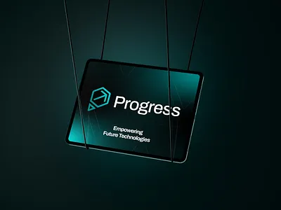 Progress P + Arrow Technology & Software Logo Design ai firm arrow blockchain branding forward thinking futuristic hexagon innovation logo logo design modern logo p logo polygon progress saas software solution startup tech technology