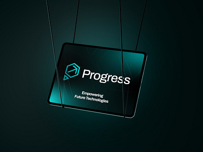 Progress P + Arrow Technology & Software Logo Design ai firm arrow blockchain branding forward thinking futuristic hexagon innovation logo logo design modern logo p logo polygon progress saas software solution startup tech technology