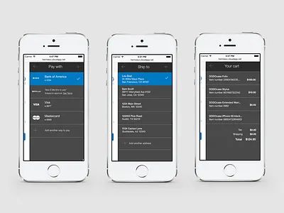 PayPal Checkout Redesign checkout design iphone mobile payment payments paypal responsive web