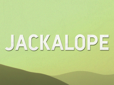 Jackalope adventure time design font graphic design letters type type design typography wip