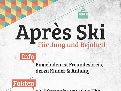 Apres Ski Party flyer