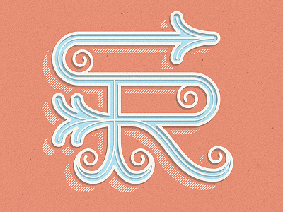 Saint And Rambler monogram monograms type typography