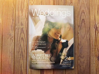 Shooting Weddings book design magazine photographer photography success tips wedding wood