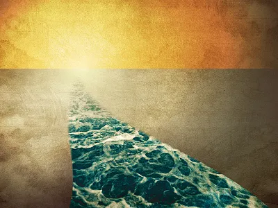 Amos 5:24 bible illustration print texture vector