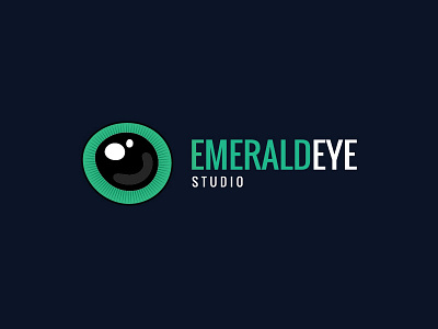 EMERALD EYE concept emerald eye logo typeface typography