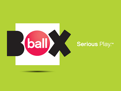 Boxball fitness fun logo play