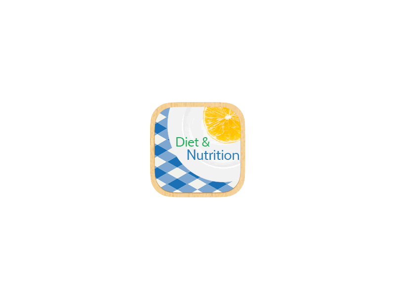 Diet & Nutrition Icon diet fitness health nutrition
