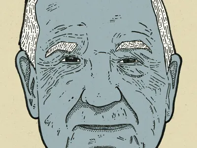 Bamp old man wrinkles