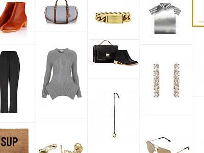Fashion Site Store Layout design photoshop ui ux web