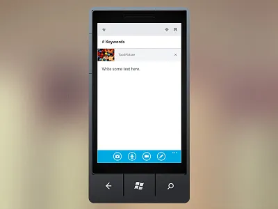 TootiLane tooteet creation app creation edit mobile post tootilane windows phone windows phone 8 wp8