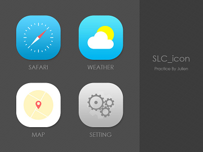 SLC_ICON flat icon practice