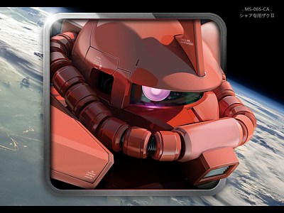 GUNDAM Zaku II (Char's)