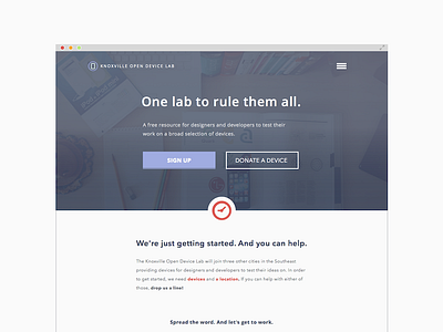 Knoxville Open Device Lab knoxville open device lab open source responsive rwd sketch ui web design